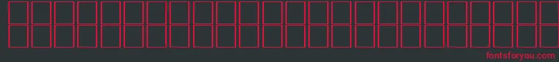AlKharashi10 Font – Red Fonts on Black Background