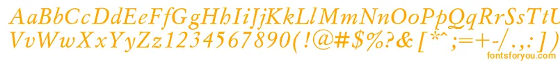 MyslItalic Font – Orange Fonts