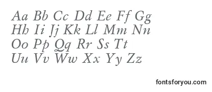 Обзор шрифта MyslItalic