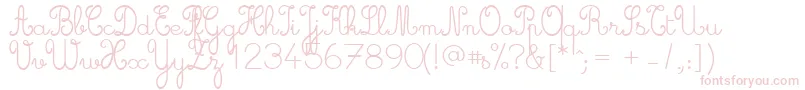 Cursive ffy Font – Pink Fonts