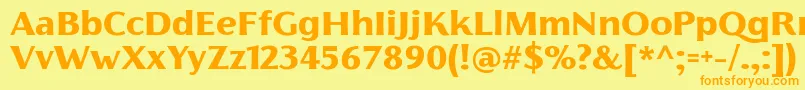 Подробнее о шрифте FlorentiaExtraboldTrial Шрифт FlorentiaExtraboldTrial – оранжевые шрифты на жёлтом фоне