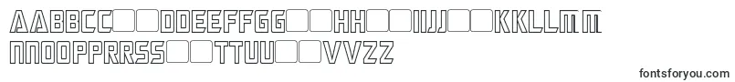 Więcej informacji o czcionce MegatronHollowCondensed Czcionka MegatronHollowCondensed – esperanto czcionki