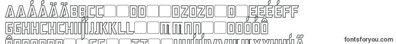 More about MegatronHollowCondensed Font MegatronHollowCondensed Font – Slovak Fonts