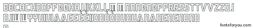 Подробнее о шрифте MegatronHollowCondensed Шрифт MegatronHollowCondensed – креольские шрифты