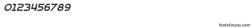 KannoItalic Font – Fonts for Numbers and Digits