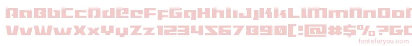 fuente Turbochargelight – Fuentes Rosadas Sobre Fondo Blanco
