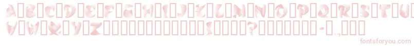 Шрифт StilettoSilver – розовые шрифты