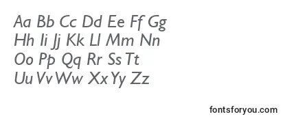 GillSsiItalic Font