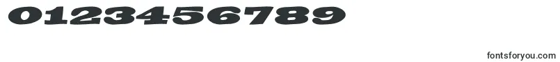 BigswingingslabsItalic-fontti – Fontit numeroille ja luvuille
