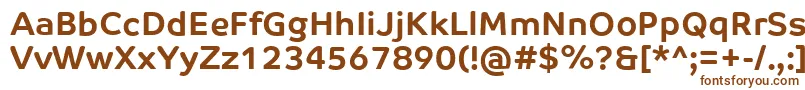 CoTextCorpBold Font – Brown Fonts