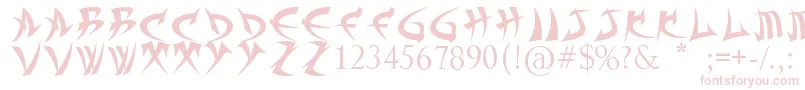 TrollKabbВ¦Font Font – Pink Fonts