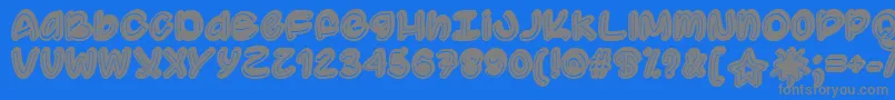 More about SupermassiveBlackHoleTtf Font SupermassiveBlackHoleTtf Font – Gray Fonts on Blue Background