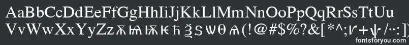 OldChurchSlavonicCyr Font – White Fonts