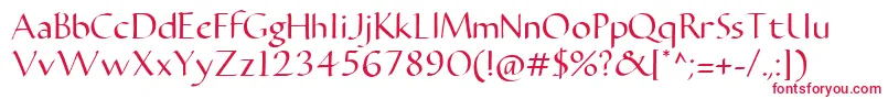 CarmentaRegular2.00 Font – Red Fonts