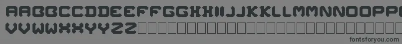 Neovix Font – Black Fonts on Gray Background