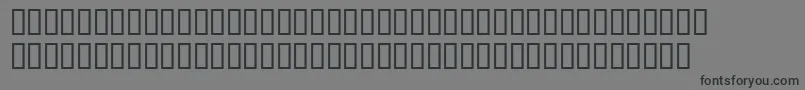 Wbxscar Font – Black Fonts on Gray Background
