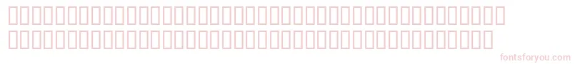 Wbxscar Font – Pink Fonts on White Background