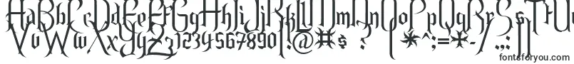 Czcionka Endor – czcionki gotyckie