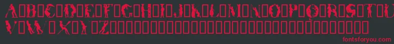 OtherworldTM Font – Red Fonts on Black Background