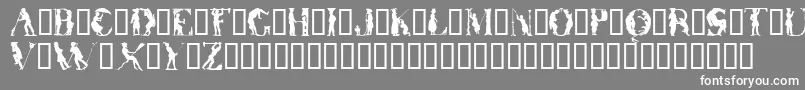 OtherworldTM Font – White Fonts on Gray Background