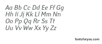 YanuscItalic-fontti