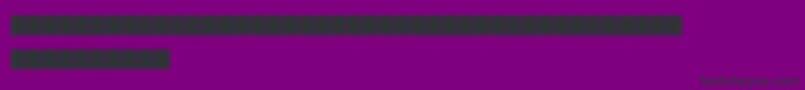Шрифт Orthogon – чёрные шрифты на фиолетовом фоне