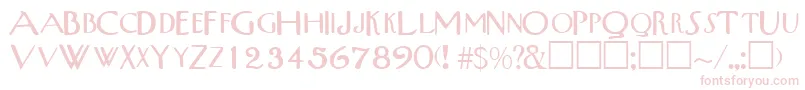 TribalscapssskRegular Font – Pink Fonts