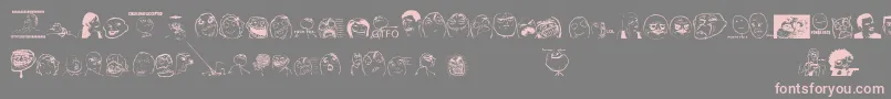 Más sobre la fuente Memetica fuente Memetica – Fuentes Rosadas Sobre Fondo Gris