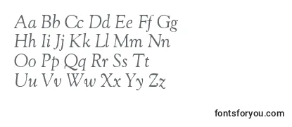 GoliathdbItalic Font