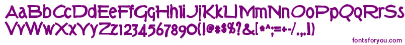 Torkink Font – Purple Fonts