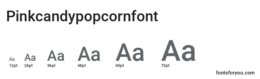 Pinkcandypopcornfont Font Sizes