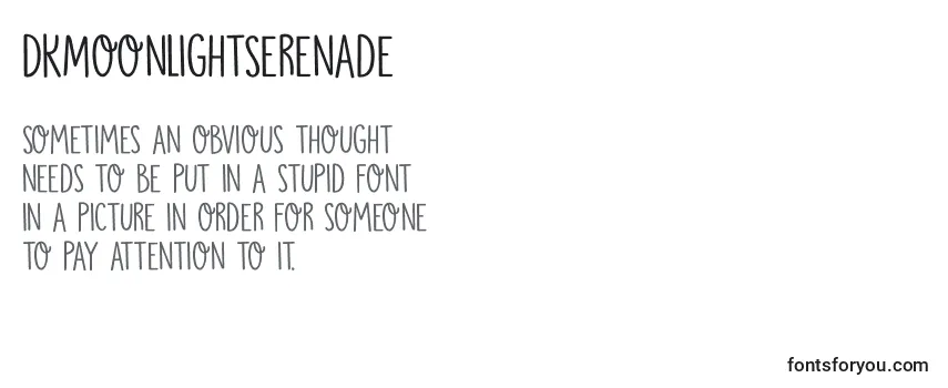 DkMoonlightSerenade Font