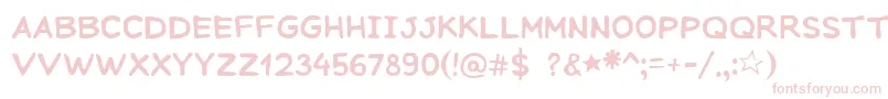 SeagullWine Font – Pink Fonts on White Background