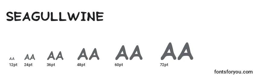 SeagullWine Font Sizes