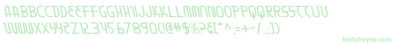 Шрифт Moondartl – зелёные шрифты