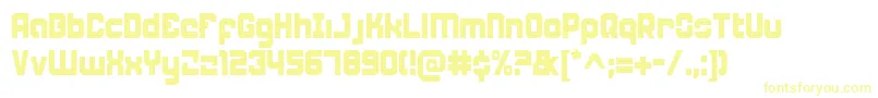 フォントWeaponeerc – 黄色のフォント