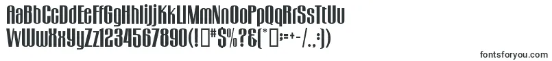 Шрифт GogoBig – знаменитые шрифты