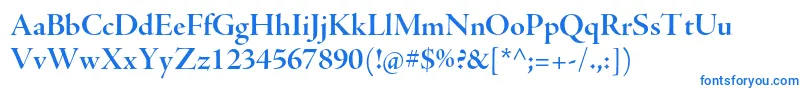 AjensonproBolddisp Font – Blue Fonts