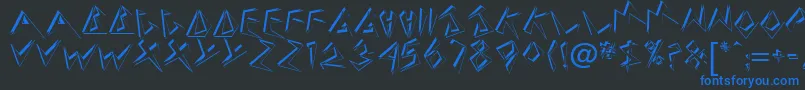 Lisätietoja Beehive-fontista Beehive-fontti – siniset fontit mustalla taustalla