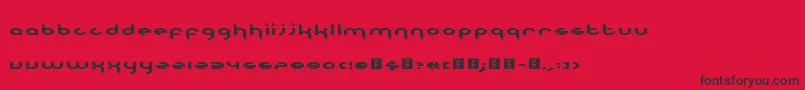 TheNinetiesCalledTheyWantTheirFontBack Font – Black Fonts on Red Background