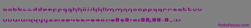 Police TheNinetiesCalledTheyWantTheirFontBack – polices violettes sur fond gris