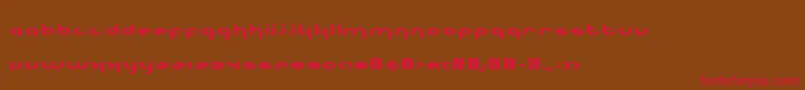 TheNinetiesCalledTheyWantTheirFontBack Font – Red Fonts on Brown Background