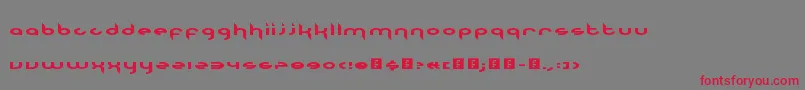 TheNinetiesCalledTheyWantTheirFontBack Font – Red Fonts on Gray Background