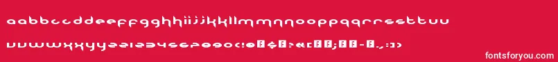 TheNinetiesCalledTheyWantTheirFontBack Font – White Fonts on Red Background