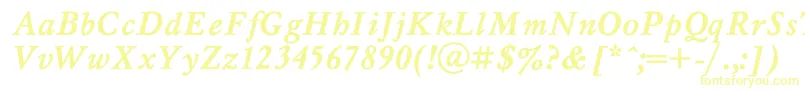 MyslBo1 Font – Yellow Fonts