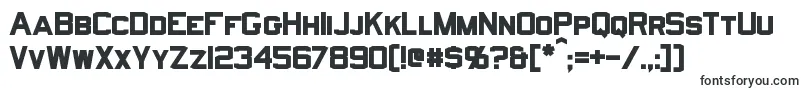 Шрифт NorfolkBold – шрифты для вывесок