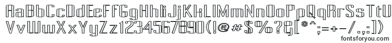 PecotOutlineBold Font – Fonts for Phrases