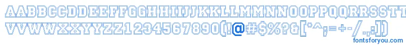 Campu13 Font – Blue Fonts