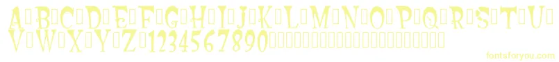 BacktowonderlandRegular Font – Yellow Fonts