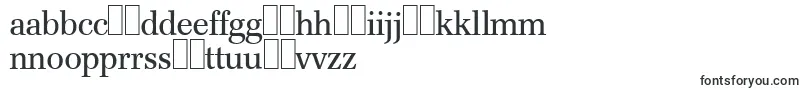 Czcionka F820RomanRegular – esperanto czcionki